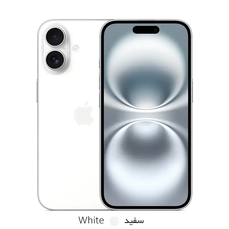 گوشی موبایل اپل مدل iPhone 16 CH/A-سفید