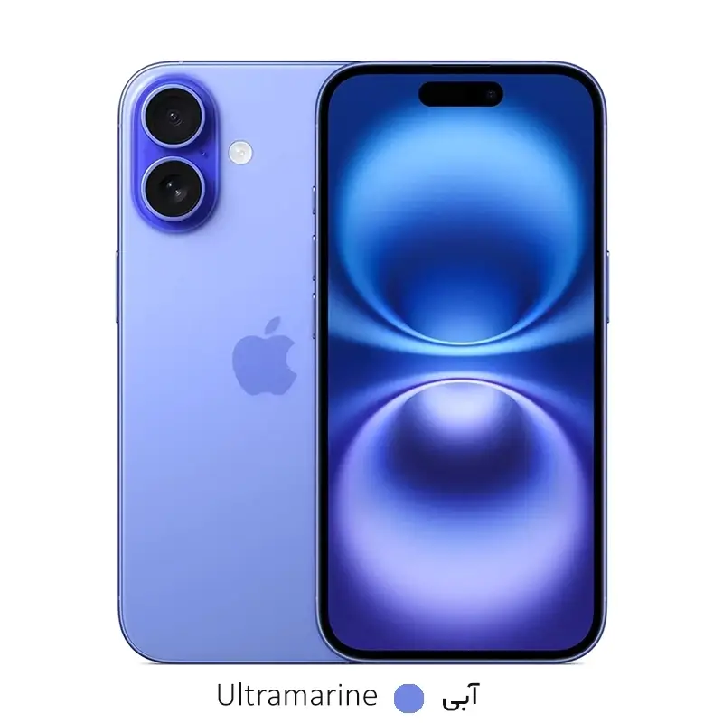 گوشی موبایل اپل مدل iPhone 16 CH/A-آبی
