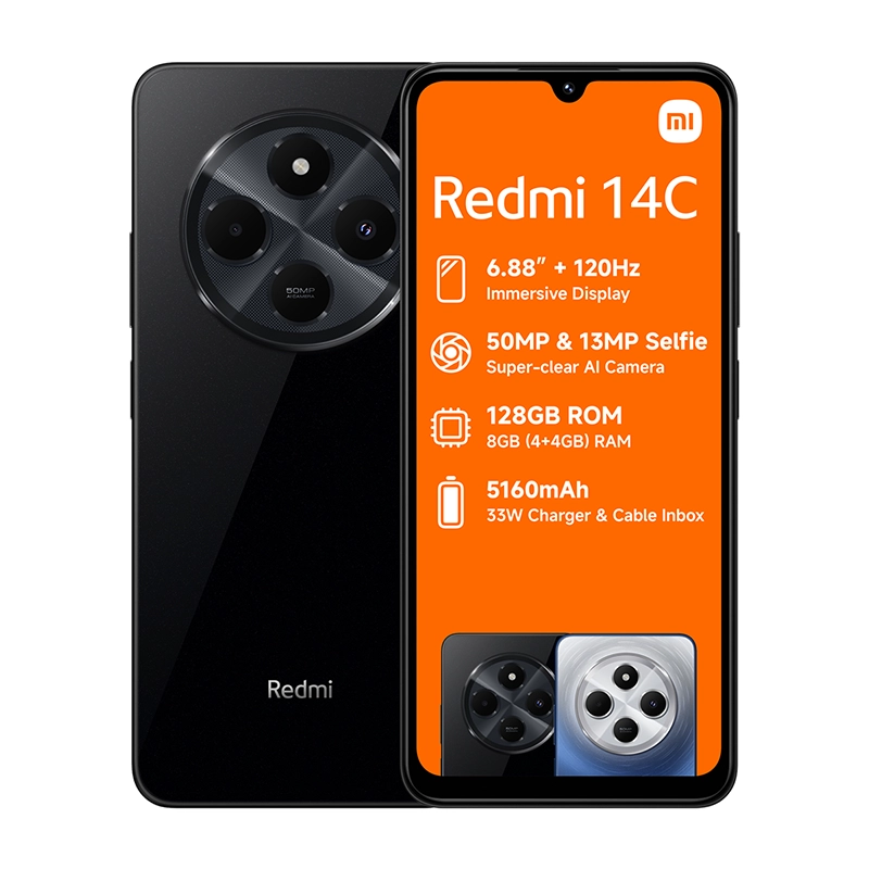 Xiaomi Redmi 14C 4G 256/8GB-Black