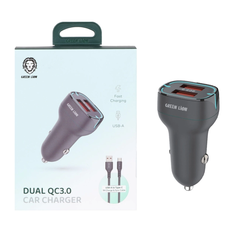 Green Lion Car Charger QC36w-1