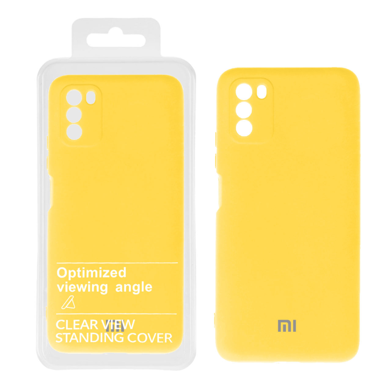 Poco M3 silicone yellow