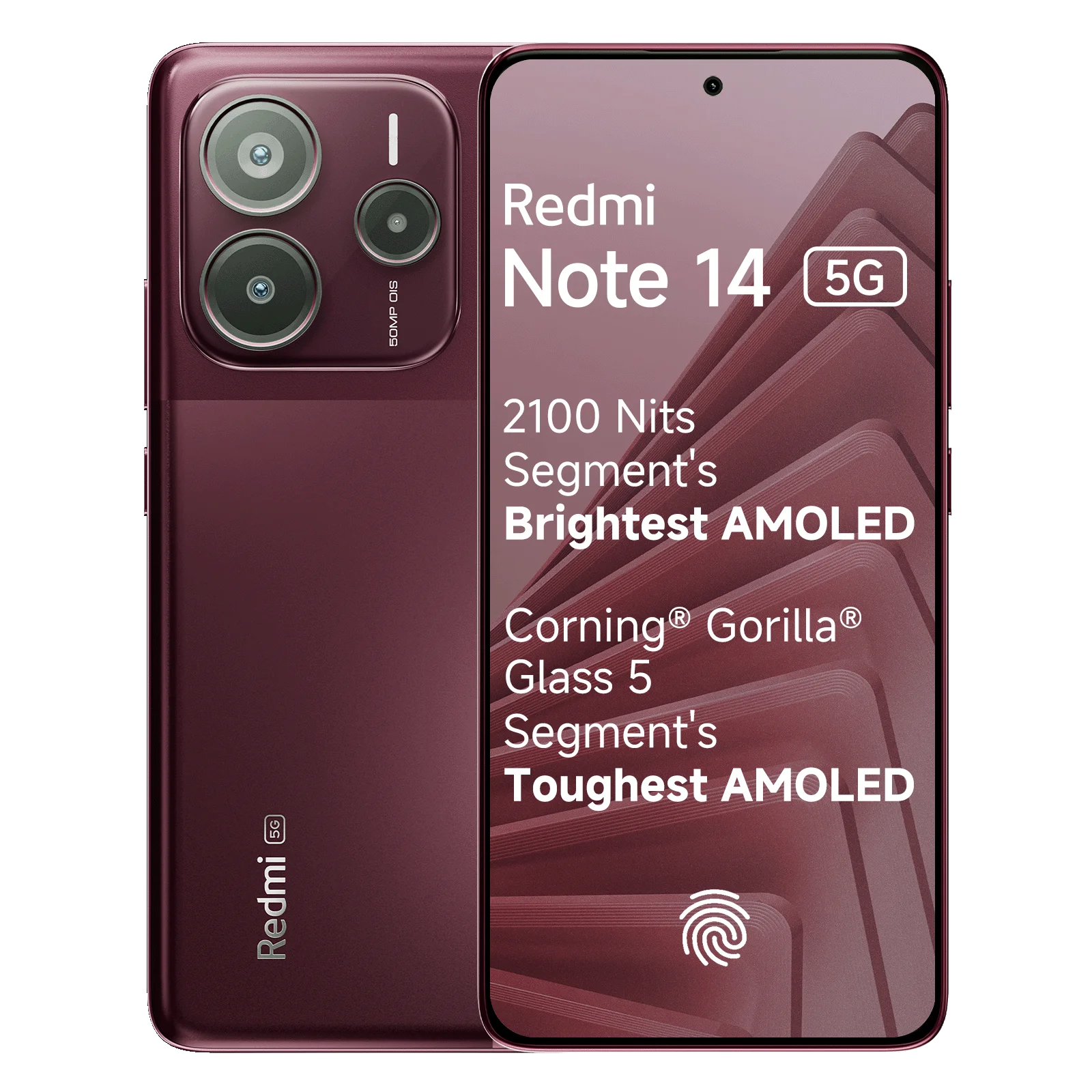 گوشی موبايل شیائومی مدل Redmi Note 14 5G ظرفیت 256 گیگابایت رم 8 گیگابایت – پک چین - بنفش