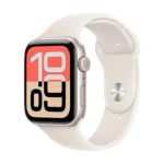 Apple Watch SE 3 Aluminum Case 44mm with Silicone Band Beige