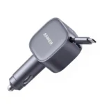 Anker 75W Cigarette Lighter Charger Model A2738 gray