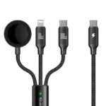 Mcdodo CA 4940 USB C to Apple Watch Lightning Adapter Cable 1.2m black