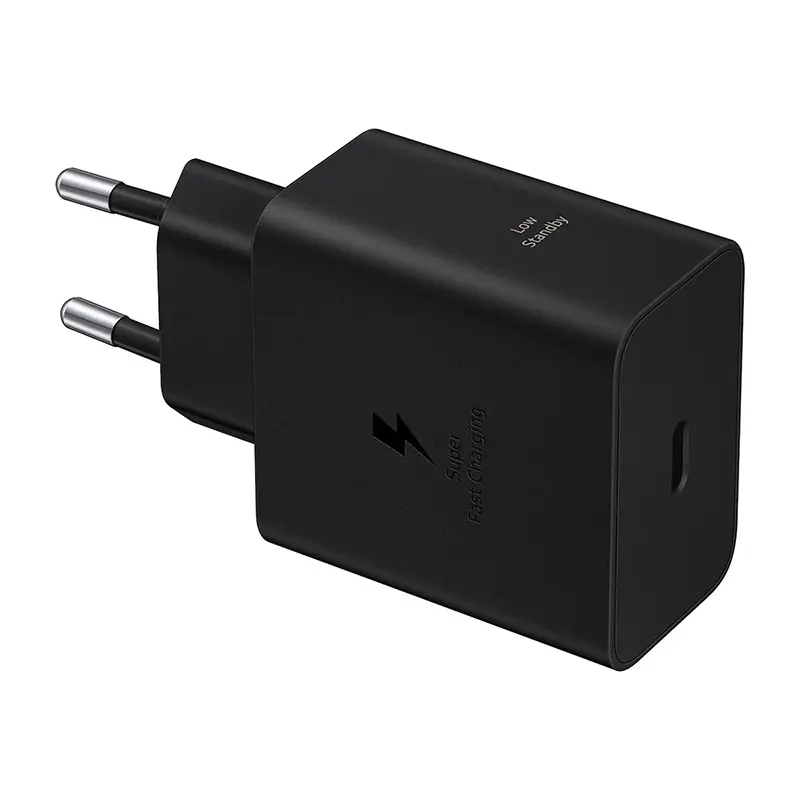 Samsung 60W Wall Charger Model EP T6010 Two Prong Plug Original blaack