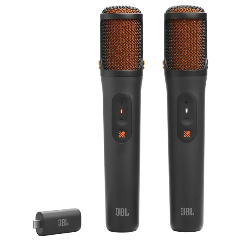 دو میکروفون بی‌سیم JBL EasySing Mics رنگ مشکی