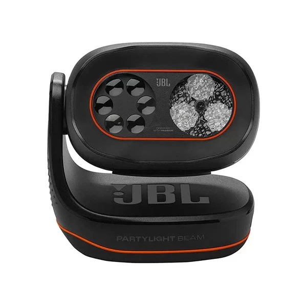 قص نور JBL PartyLight Beam با نورپردازی رنگی دیوار